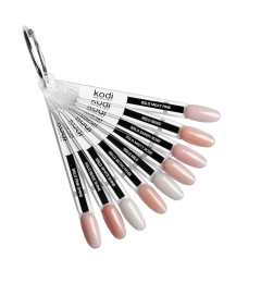 Palette of Builder self-level gel (9 tips)