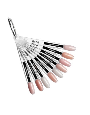 Palette of Builder self-level gel (9 tips)
