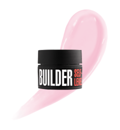 Моделюючий самовирівнюючий гель Builder self-level gel, 13 г (відтінок Milky Pink)