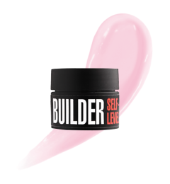 Моделюючий самовирівнюючий гель Builder self-level gel, 30 г (відтінок Milky Pink)