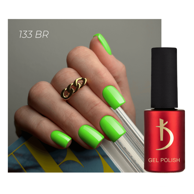 Gel polish № 133 BR, 7 ml
