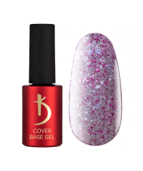 Reflective base coat for gel polish Crystal Drops 05, 7 ml