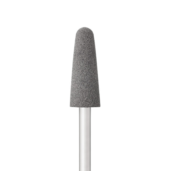 Silicone polisher of rounded cone shape, medium abrasive (d = 6.5 mm), working part length 16.0 mm, Sw104mK Silicone polisher of rounded cone shape, medium abrasive (d = 6.5 mm), working part length 16.0 mm, Sw104mK