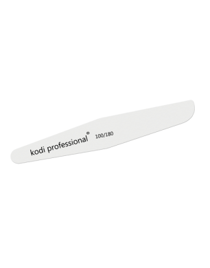 Nail File Rhombus White 100/180