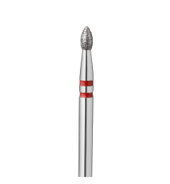 Diamond drop shaped drill bit, diameter 2.1 mm, soft abrasive, P368f021