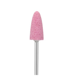 Corundum drill bit, 10.0 mm diameter, shape: rounded cone, medium abrasive, С206pk