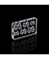 Silicone 3D mold for volumetric nail design, 01