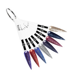 Palette of Gel Polishes Glam Gloss (8 tips)
