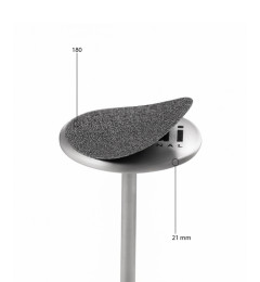 Disc 21 mm (black, 180 grit, without soft foam, 50 pcs.)