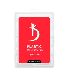 Top plastic nail forms Stylet 120 pcs/pack