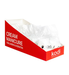Set of Disposable Manicure Gloves with Cream Emulsion (10 pcs/pack)