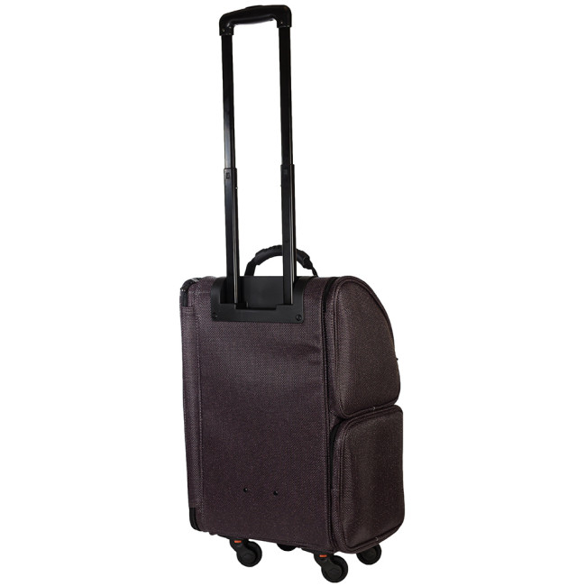 Case (Suitcase) for Cosmetics № 28 (Color: Dark Eggplant)
