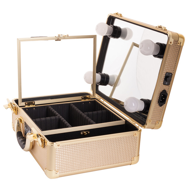 Valise-studio cosmétique №34 (or)