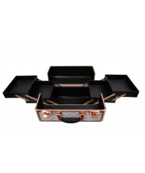 Cosmetic Case № 44 (White-Rose Gold)