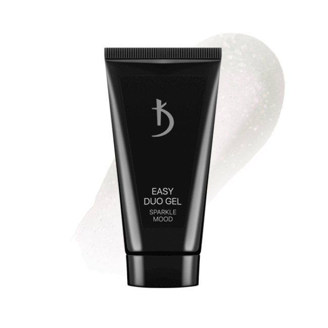 Professional acrylic-gel system Easy Duo Gel Sparkle mood № 08, 30 g