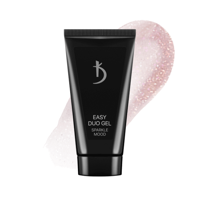 Professional acrylic-gel system Easy Duo Gel Sparkle mood № 09, 30 g