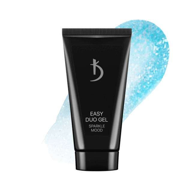 Professional acrylic-gel system Easy Duo Gel Sparkle mood № 10, 30 g
