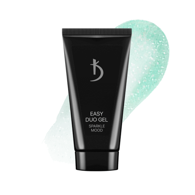 Professional acrylic-gel system Easy Duo Gel Sparkle mood № 13, 30 g