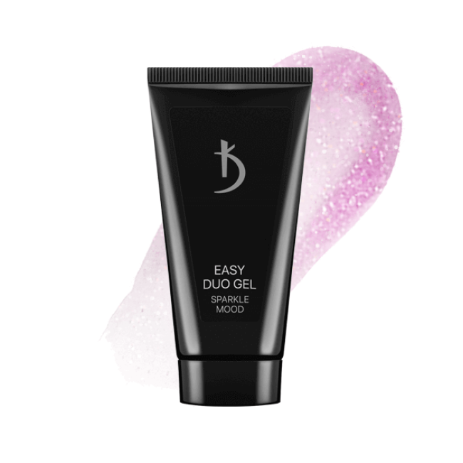 Professional acrylic-gel system Easy Duo Gel Sparkle mood № 15, 30 g