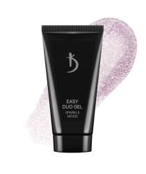 Professional acrylic-gel system Easy Duo Gel Sparkle mood № 17, 30 g