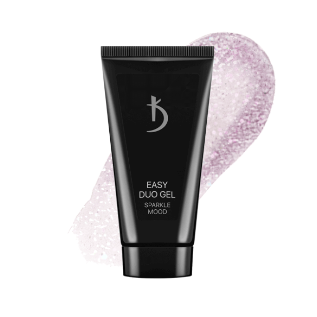 Professional acrylic-gel system Easy Duo Gel Sparkle mood № 17, 30 g