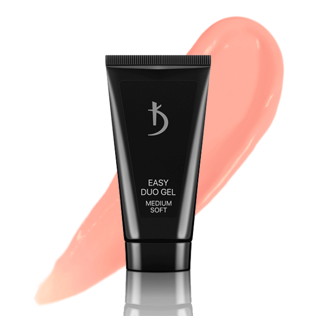 Professional acrylic gel system Easy duo gel Medium Soft Art №08, 30 g