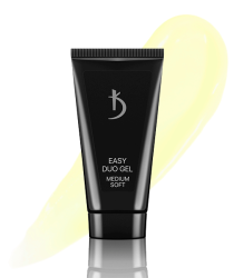 Professional acrylic gel system Easy duo gel Medium Soft Art №19, 30 g