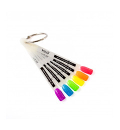 Palette of color base coat Neon Flake Base (6 тіпс)