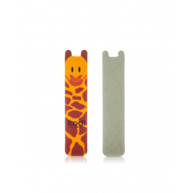 №198 Children's nail set: File 180/220 elephant, polisher 400/300 giraffe №198 Children's nail set: File 180/220 elephant, polisher 400/300 giraffe