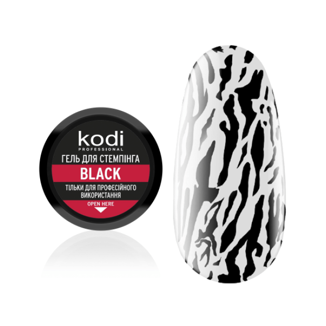 Stamping-Gel Stamping Gel Black, 4 ml Stamping-Gel Stamping Gel Black, 4 ml