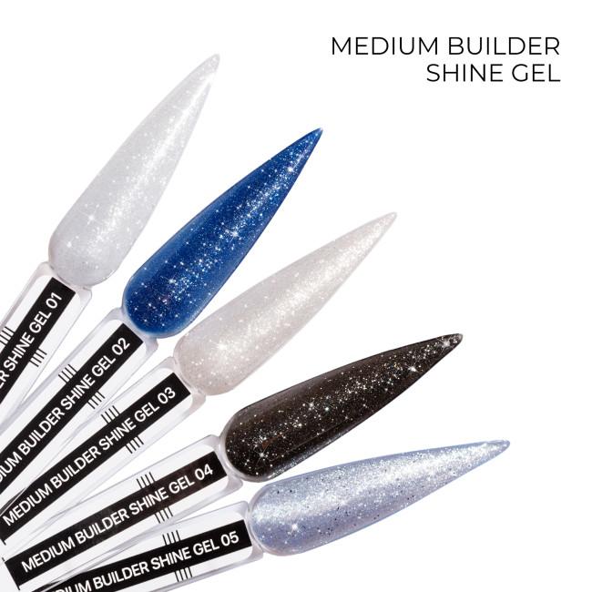 Modelliergel Medium Builder Shine Gel 01, 30 g