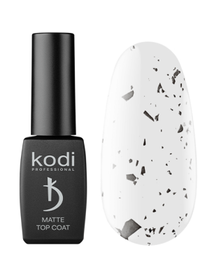 Top coat mat pour vernis semi-permanent, 8 ml - ART 01, Matte Top Coat Kodi professional