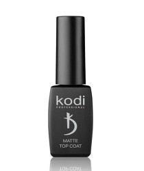 Glitter Matte Top Coat for Gel Polish, 8 ml
