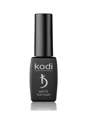 Top coat/finition mat pour vernis semi-permanent, 8 ml - Matte Top Coat Satin