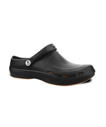 Clogs FIT CLOG with a Changeable Inner Sole, Color: Black (Size: 42)
