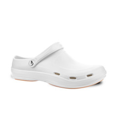 Clogs FIT CLOG with a Changeable Inner Sole, Color: White (Size: 41)