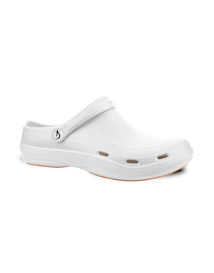 Clogs FIT CLOG with a Changeable Inner Sole, Color: White (Size: 43)
