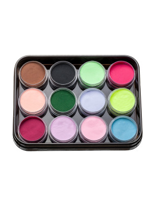 Set of Colored Acrylic L2 12 pcs.