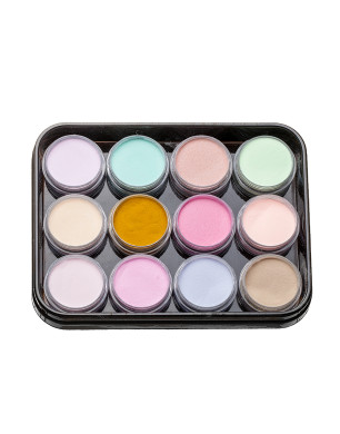 Set of Colored Acrylics L3 (12 pcs.)