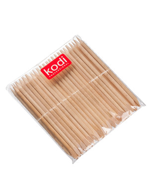 Orange sticks for manicure 10 cm, 50 pcs