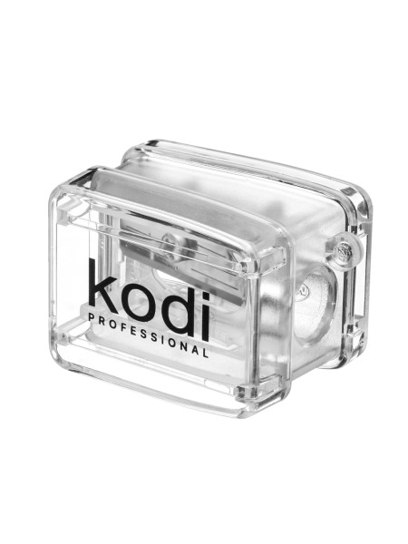 Anspitzer für Kosmetikstifte (transparent, mit einer Klinge)