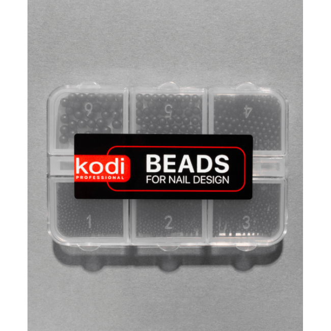 Beads for Nail Design (color: black)