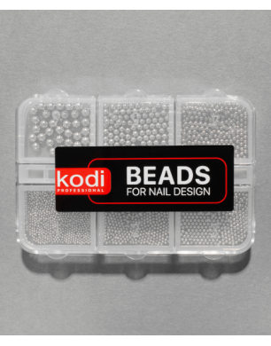 Beads for Nail Design (color: light gray)