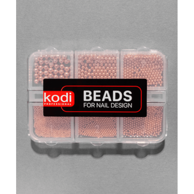 Beads for Nail Design (color: rose gold)