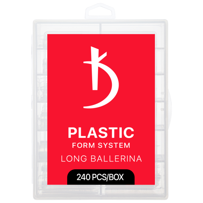 Plastic Tips Long Ballerina (240 pcs/pack) Plastic Tips Long Ballerina (240 pcs/pack)
