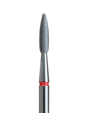 Fräser №210 V104.243.514.021X (Diamantfräser Flamme 243, d. 2,1 mm, feine Körnung)