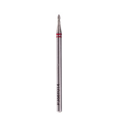 Diamond needle bur, soft abrasive, diameter 1.4 mm, working length 10.0 mm P850f014