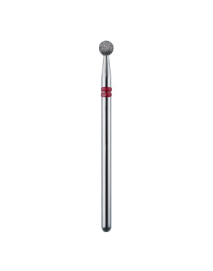 Diamantfräser Kugel, feine Körnung, Durchmesser 3,5 mm, Arbeitslänge 3,5 mm, P801f035