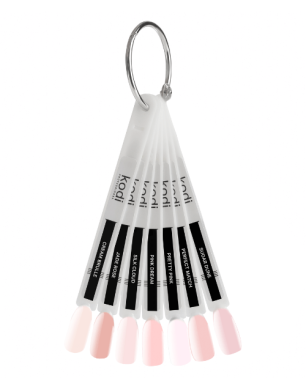 Palette of shades of the acrylic-gel system Easy Duo Gel Soft (7 tips)