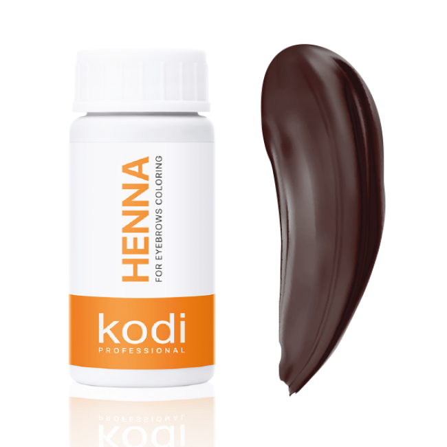 Henna for Eyebrow Tinting, Color: Dark Chocolate, 10g